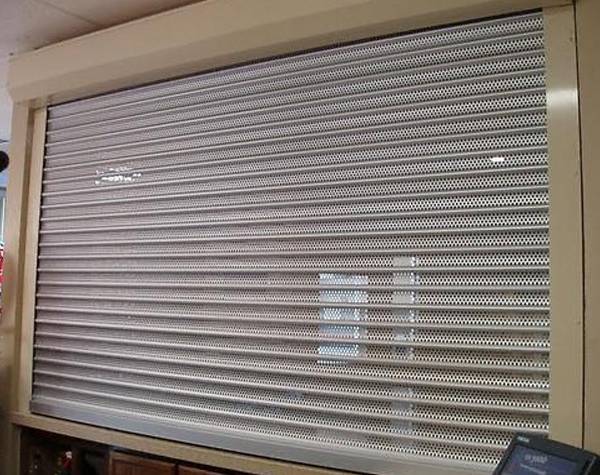 Automatic Perforated Rolling Shutter