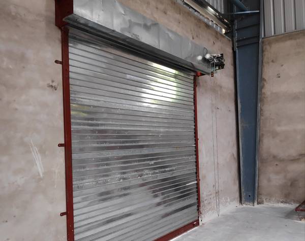 Motorised Rolling Shutter