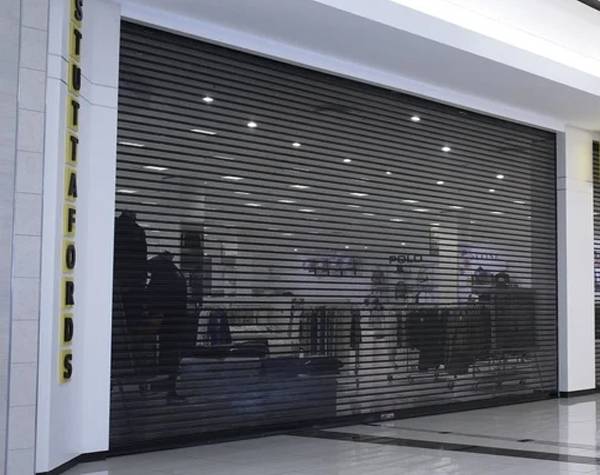 Sliding Perforated Rolling Shutters